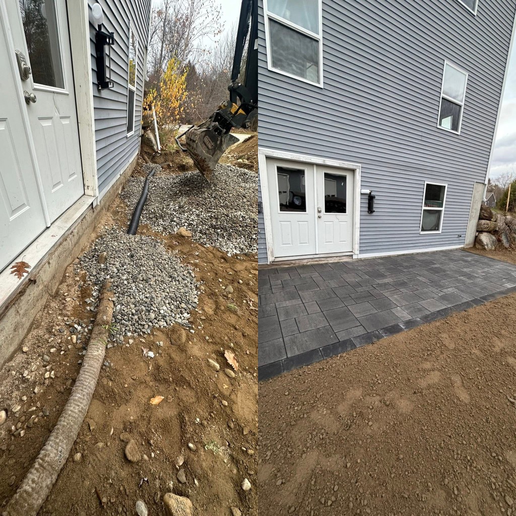 Walkways & Patios before and after